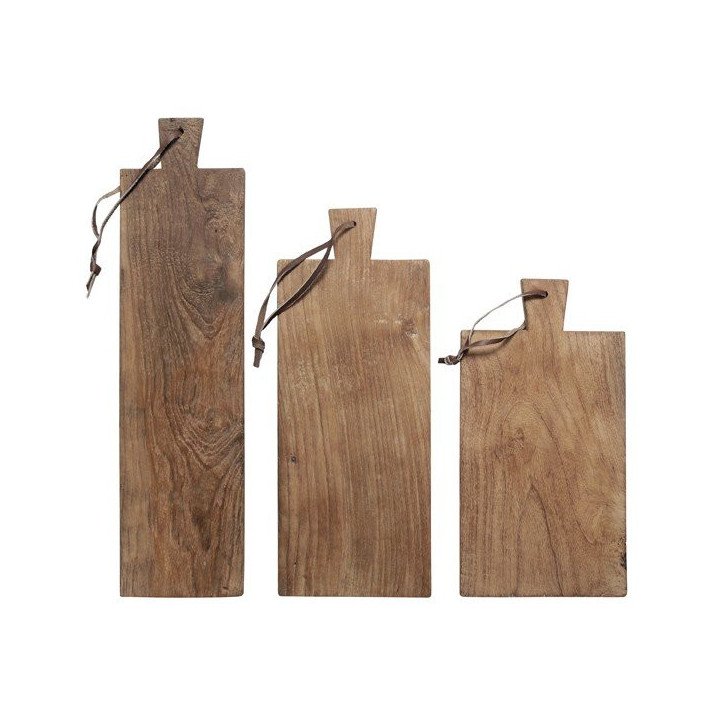 Tabla de cortar bread board teak (set 3) HKliving