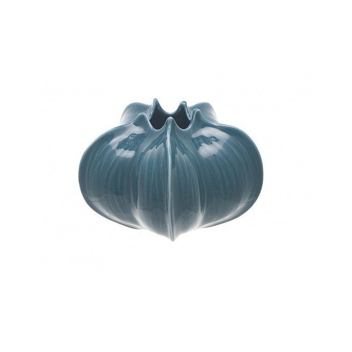 Florero Azul orgánico (pequeño)