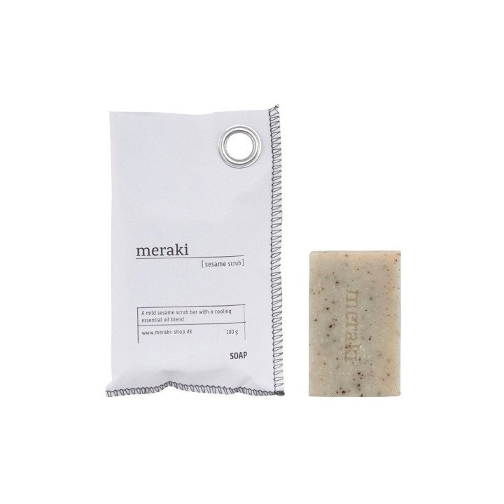 Jabón de manos en Pastilla Sesame Scrub 100 g.