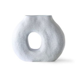Organic circle vase matt ice blue, HKLiving