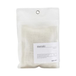 Guante de yute y jabón para ducha de Meraki