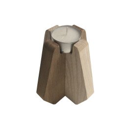 Porta velas NORDIK madera FRESNO/ NOGAL