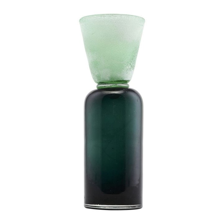 Portavelas Funnel, Azul/Verde, House Doctor