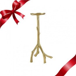 Candelabro dorado
