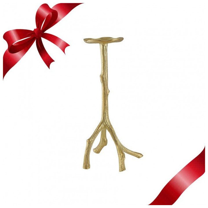 Candelabro dorado