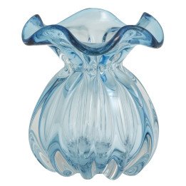 KATAJA hyacinth vase S blue, Nordal Denmark