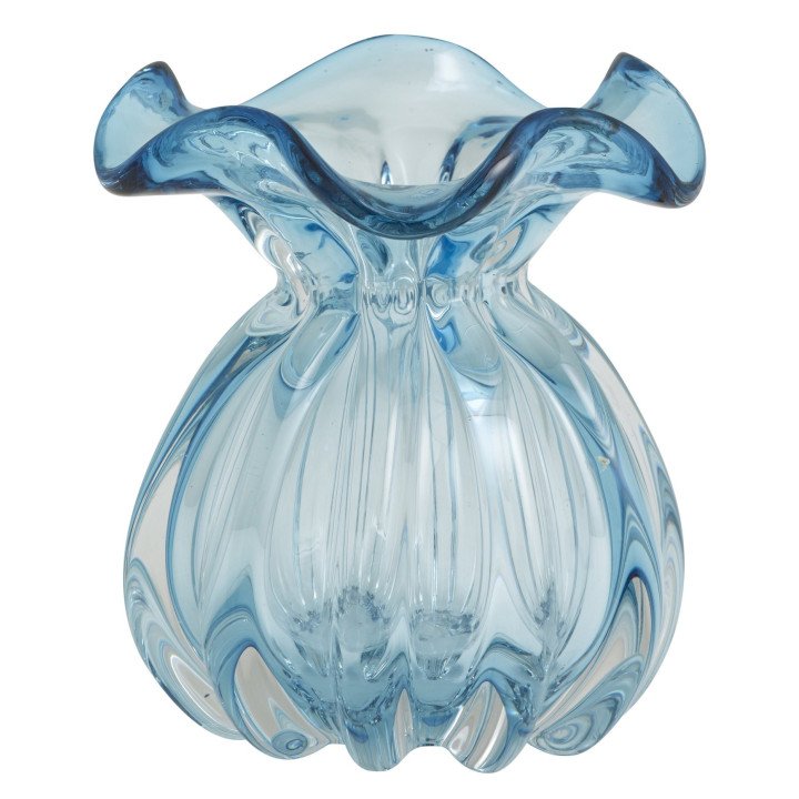 KATAJA hyacinth vase S blue, Nordal Denmark