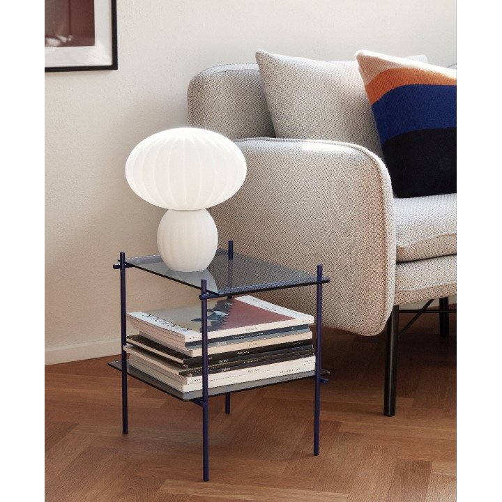 Mesa auxiliar rectangular Azul, Hübsch