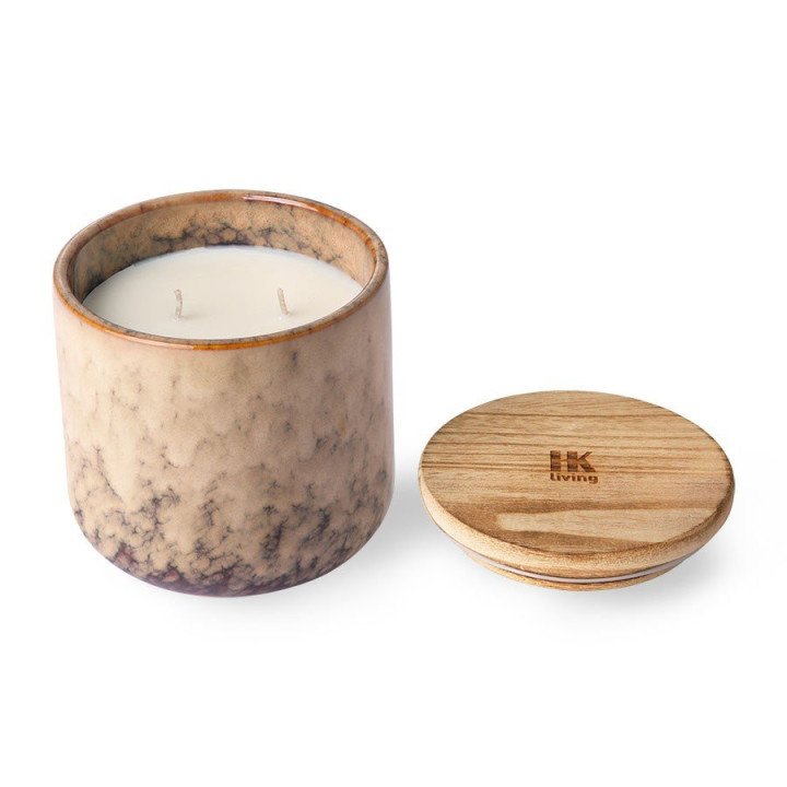 Ceramic scented candle: casa fruits, HKLiving