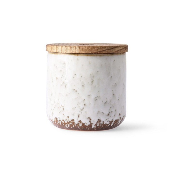 VELA ceramic scented candle: northern soul, HKLiving