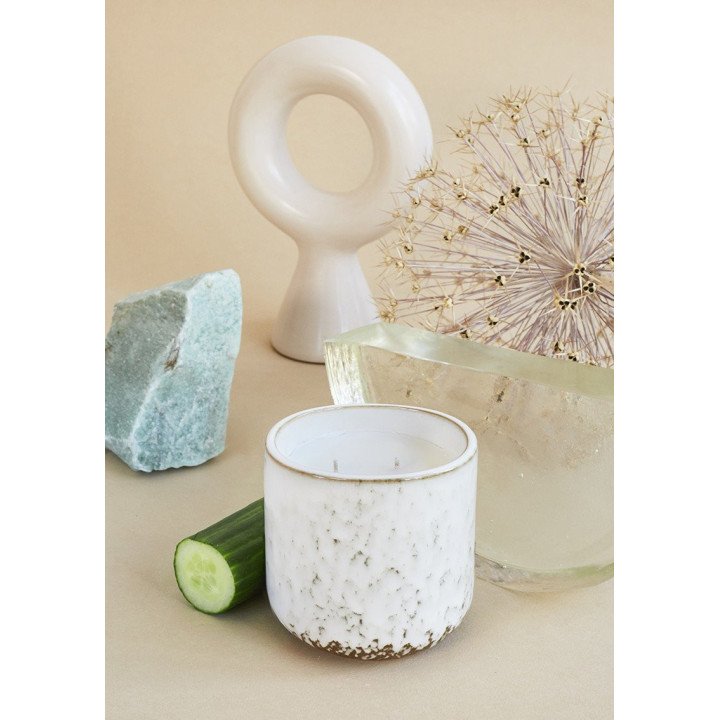 VELA ceramic scented candle: northern soul, HKLiving
