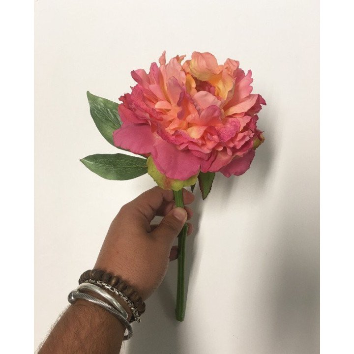 Flor de Peonia artificial