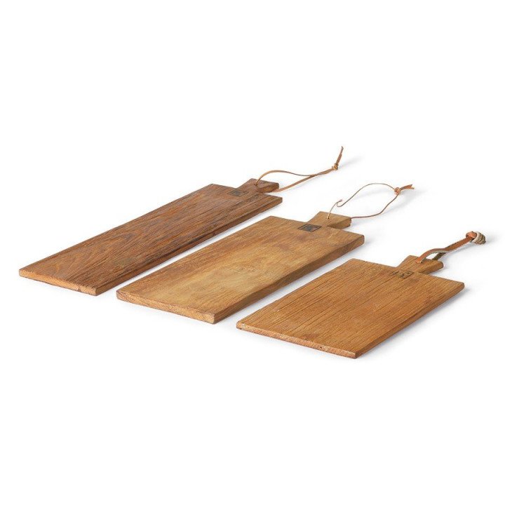 Tabla de cortar bread board teak (set 3) HKliving