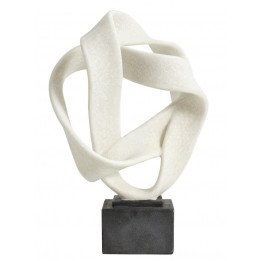 ROSALA deco stand, black/white, Nordal Denmark