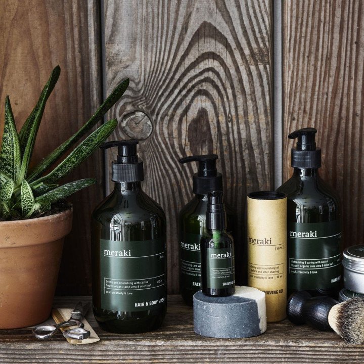 Gel cabello y cuerpo, Harvest moon, MERAKI MEN