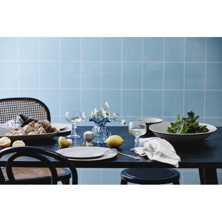 KATAJA hyacinth vase S blue, Nordal Denmark
