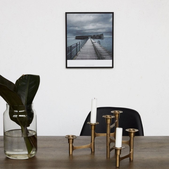 CUADRO ILUSTRACION W. FRAME, PLACES 03, BY ANDERS HVENEGAARD