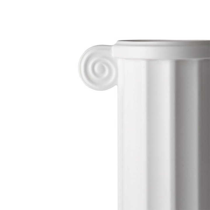 White ceramic vase greek C, HKliving