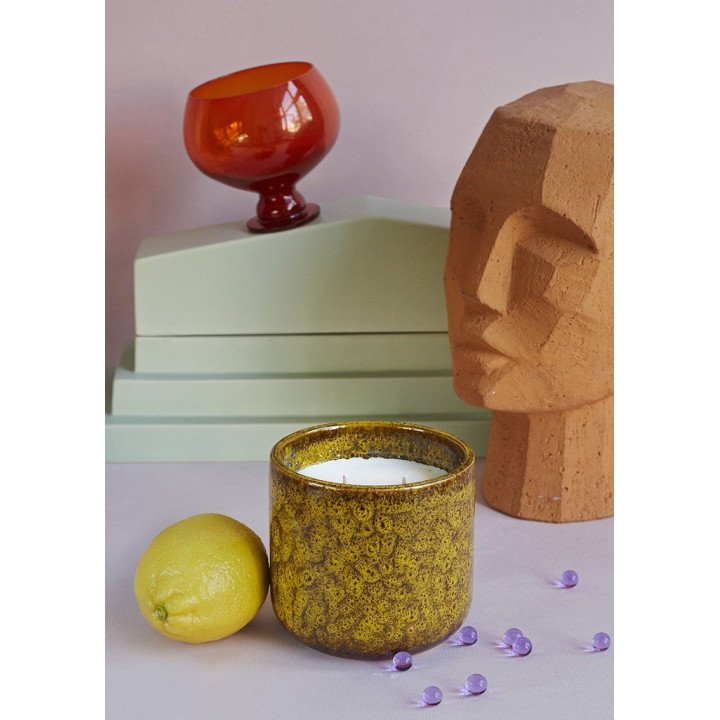 Ceramic scented candle: cocktails in Manhattan, HKLiving