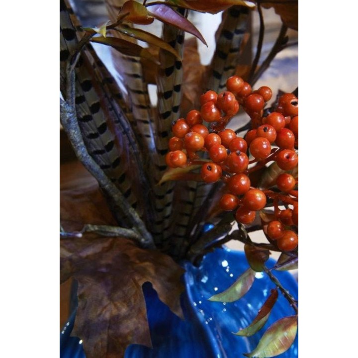 Florero Azul Orgánico (grande)