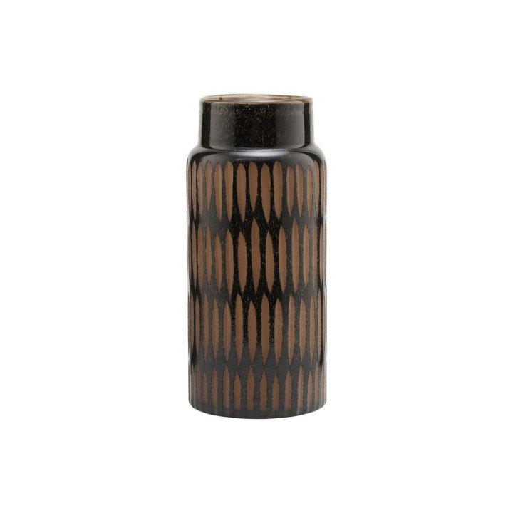 Jarrón Vase PIMPRI Marrón/Negro (alto), House Doctor