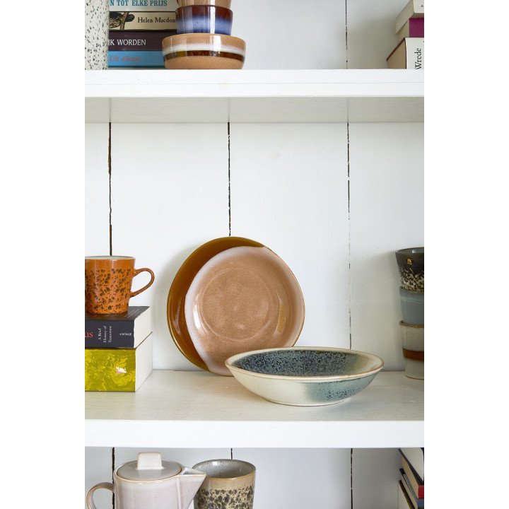 70s ceramics: curry bowls, MIST (set of 2) HKLiving