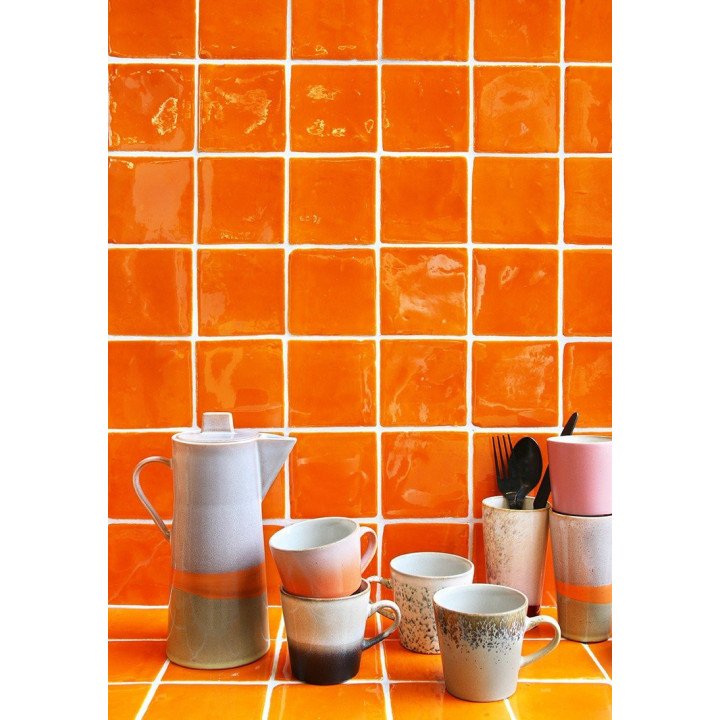 70s ceramics: americano mugs (set of 4), HKLiving