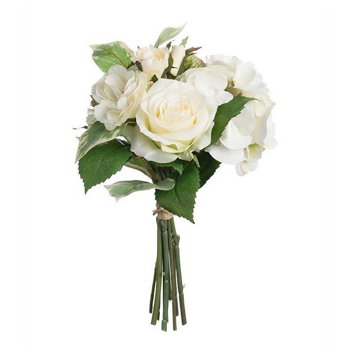 Ramo / Bouquet artificial Blanco 30 cm.