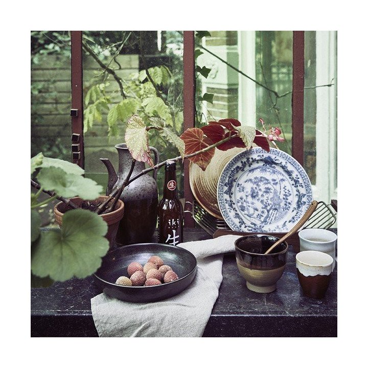 Set 4 Platos cerámicos estilo Japonés HKliving