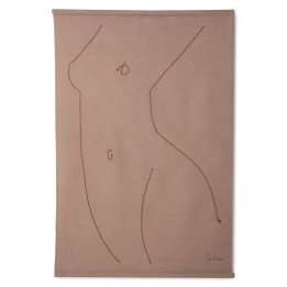 WALL CHART WOMAN SILHOUETTE BY SELLA MOLENAAR, HKliving