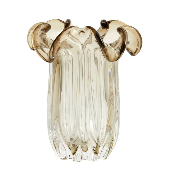 KATAJA vase L brown, Nordal Denmark