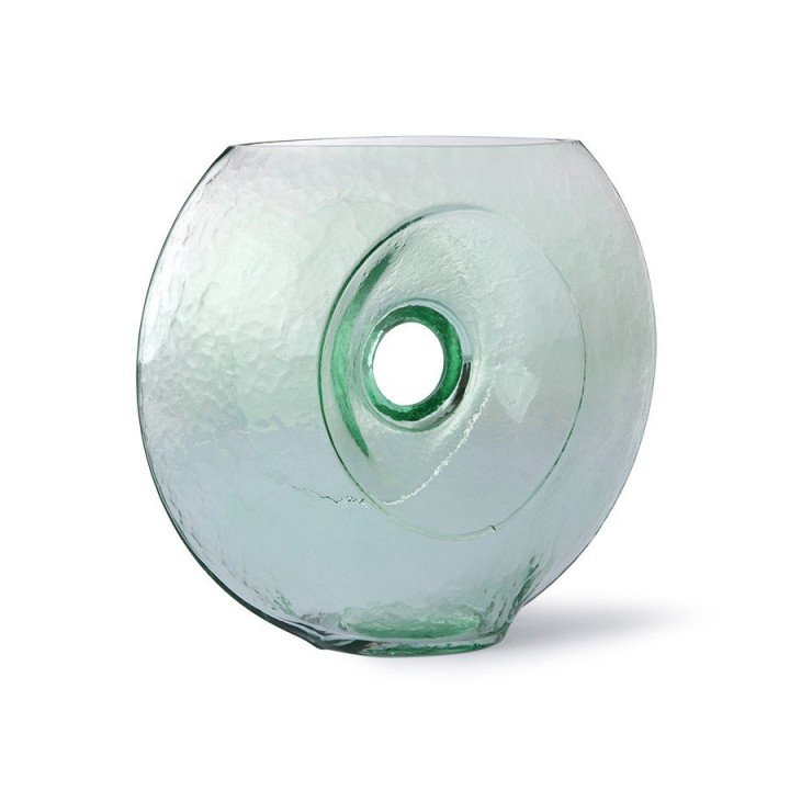 Jarrón GLASS CIRCLE VASE, HKLiving