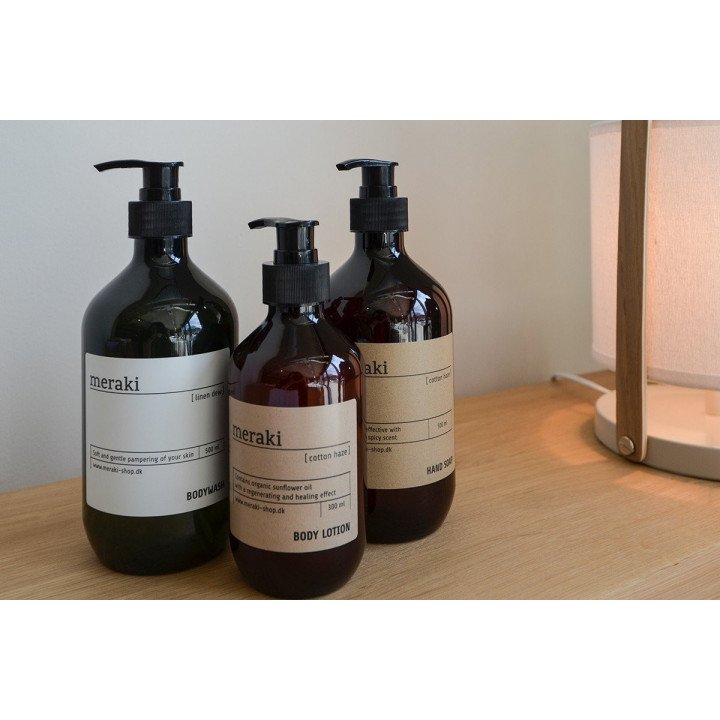 Body Lotion Loción corporal Linen Dew, Meraki